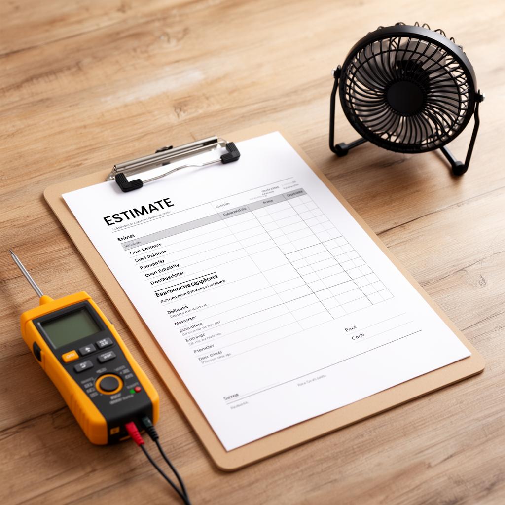 Checklist for reviewing a water mitigation estimate