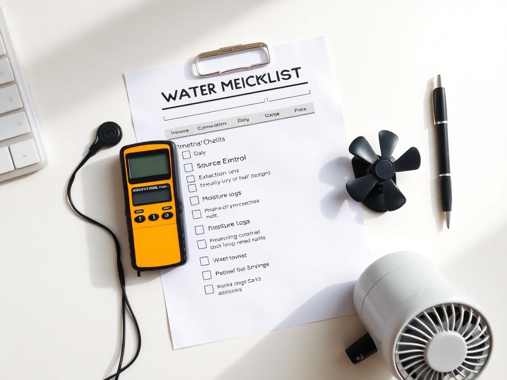 Water mitigation meaning and homeowner checklist